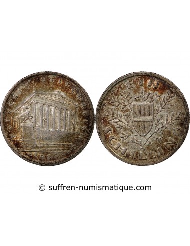 AUTRICHE, PARLEMENT - SCHILLING ARGENT 1925