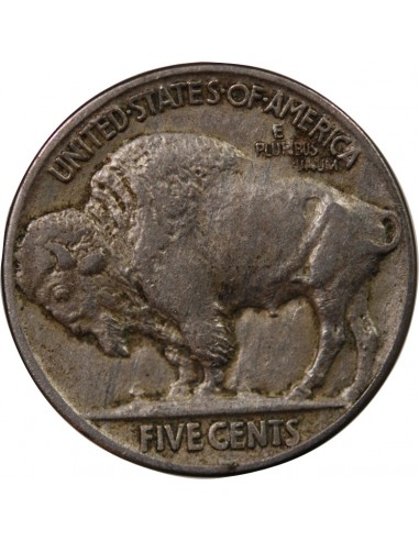 USA - 5 CENTS "Buffalo Nickel" 1917 PHILADELPHIE