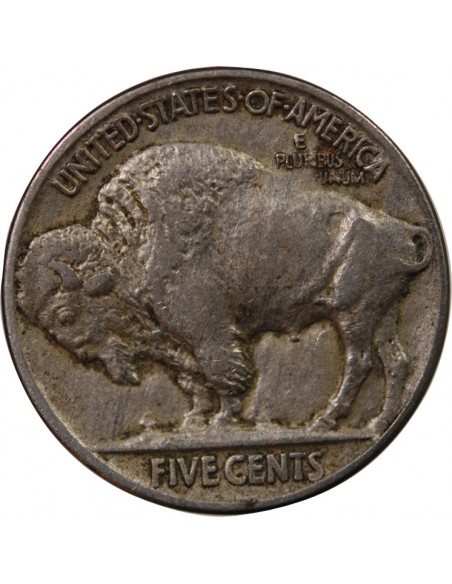 USA - 5 CENTS "Buffalo Nickel" 1917 PHILADELPHIE