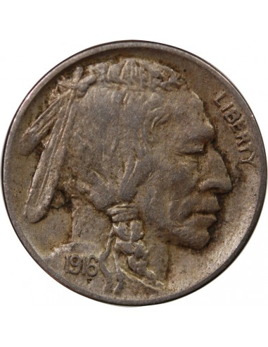 USA - 5 CENTS "Buffalo Nickel" 1917 PHILADELPHIE