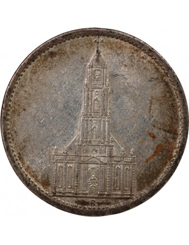 ALLEMAGNE, IIIe REICH - 5 MARK ARGENT 1934 A BERLIN