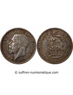 GRANDE-BRETAGNE, GEORGES V - SHILLING ARGENT 1935