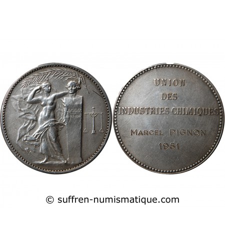 UNION DES INDUSTRIES CHIMIQUES - MARCEL PIGNON 1951
