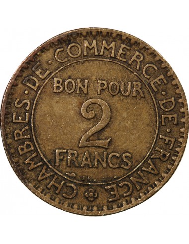 CHAMBRE DE COMMERCE - 2 FRANCS 1927