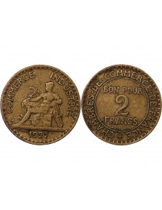 CHAMBRE DE COMMERCE - 2 FRANCS 1927 2