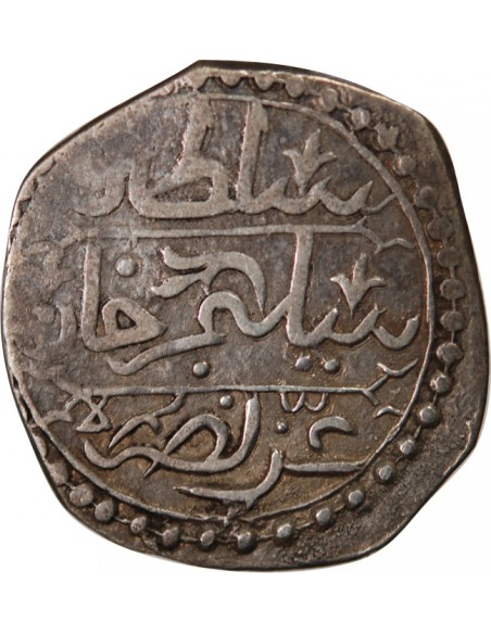 ALGERIE, SELIM III - 1/4 BUDJU ARGENT 1217 (1803)