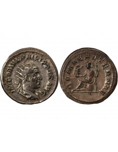PHILIPPE Ier L'ARABE - ANTONINIEN 247 ROME 2