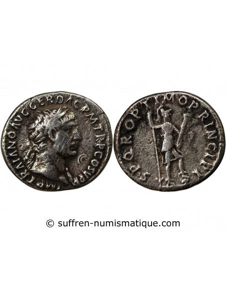TRAJAN - DENIER ARGENT 103 / 111 ROME