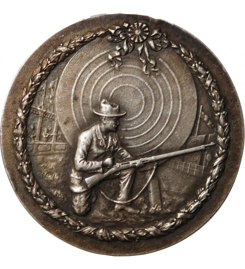 MEDAILLE ARGENT - UNION DES SOCIETES DE TIR MACONNAIS