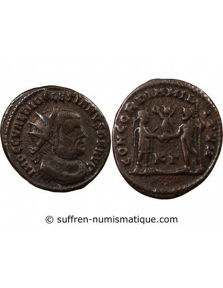 DIOCLETIEN - ANTONINIEN 295 / 299 CYZIQUE