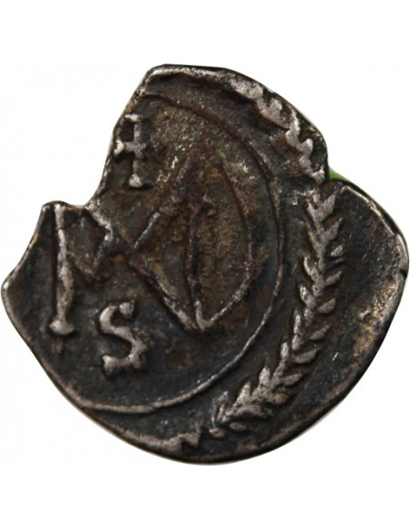 JUSTINIEN Ier﻿﻿ - 1/2 SILIQUE ARGENT 537 / 552 CARTHAGE