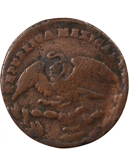 MEXIQUE - 1/4 REAL 1834 MEXICO