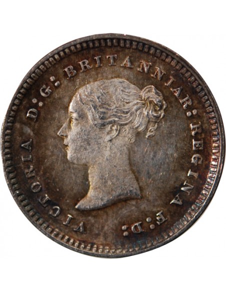 GRANDE-BRETAGNE, VICTORIA - MAUNDY 2 PENCE ARGENT 1881