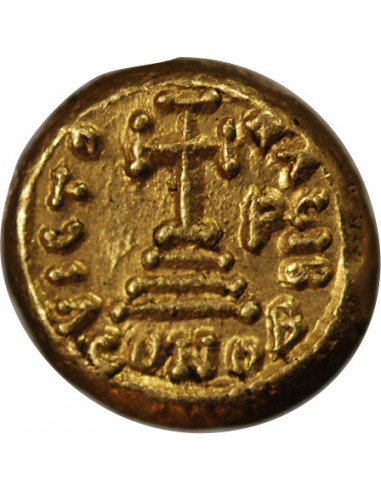 CONSTANT II, CONSTANTIN IV, HERACLIUS & TIBERE - SOLIDUS GLOBULAIRE OR 659 / 668 CARTHAGE﻿
