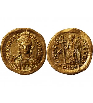 ANASTASE - SOLIDUS OR CONSTANTINOPLE 2