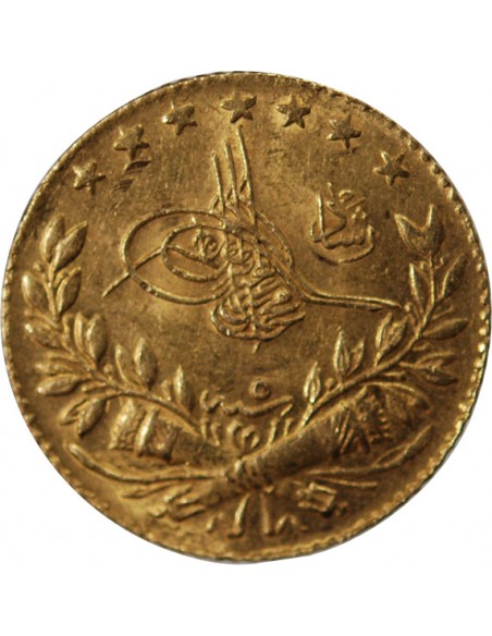 EMPIRE OTTOMAN, MEHMET V - 25 KURUS OR 1913