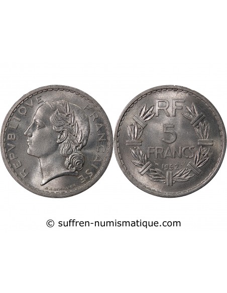 LAVRILLIER ﻿- 5 FRANCS 1952﻿
