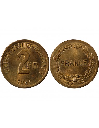 FRANCE LIBRE - 2 FRANCS 1944