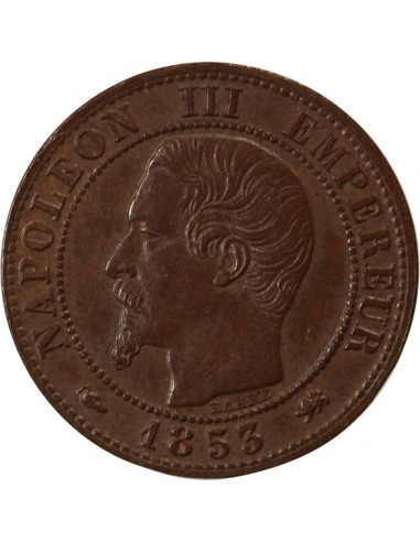 NAPOLEON III - 1 CENTIME 1853 A PARIS