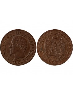 NAPOLEON III - 1 CENTIME 1853 A PARIS 2