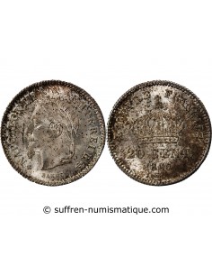 NAPOLEON III - 20 CENTIMES ARGENT 1867 BB STRASBOURG