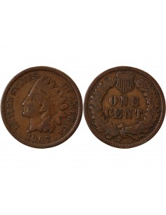 USA - 1 CENT "Indian Head" 1907 PHILADELPHIE 2