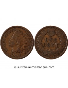 USA - 1 CENT "Indian Head" 1907 PHILADELPHIE