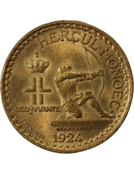 MONACO, RAINIER III - 5 FRANCS ARGENT 1960