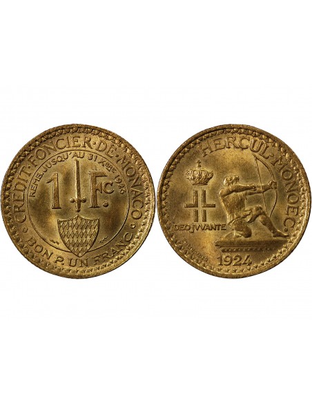 MONACO, RAINIER III - 5 FRANCS ARGENT 1960