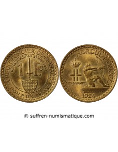 MONACO, RAINIER III - 5 FRANCS ARGENT 1960