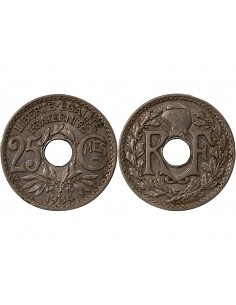 LINDAUER - 25 CENTIMES 1914 SOULIGNE 2
