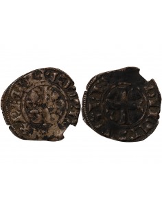 PHILIPPE IV LE BEL - DOUBLE TOURNOIS 1285 / 1314 2