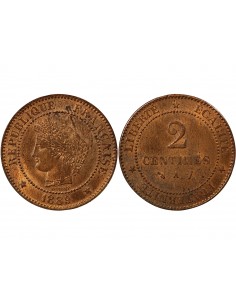 CERES - 2 CENTIMES 1889 A PARIS 2
