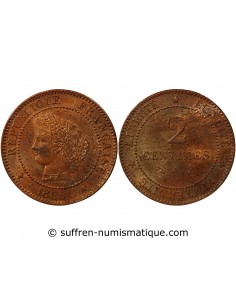 CERES - 2 CENTIMES 1889 A PARIS