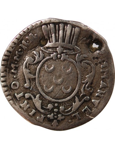 ORDRE DE MALTE, EMMANUEL DE ROHAN - 2 SCUDI ARGENT 1796