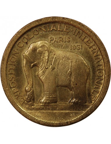 EXPOSITION COLONIALE, ASIE - MEDAILLE 1931