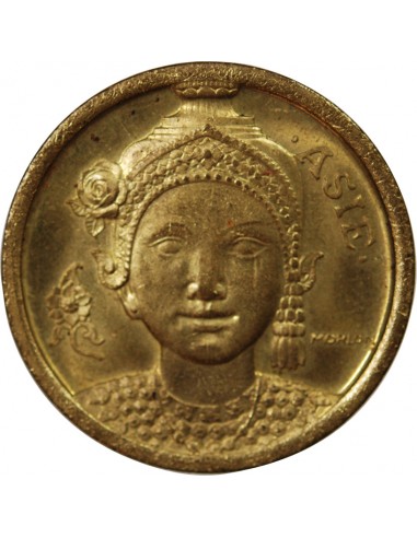 EXPOSITION COLONIALE, ASIE - MEDAILLE 1931