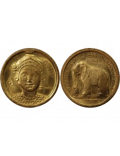 EXPOSITION COLONIALE, ASIE - MEDAILLE 1931 2