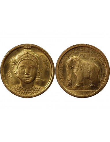 EXPOSITION COLONIALE, ASIE - MEDAILLE 1931