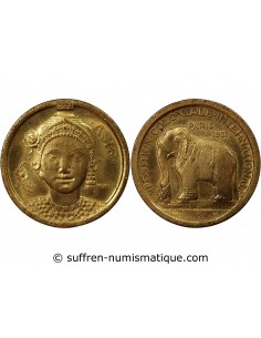 EXPOSITION COLONIALE, ASIE - MEDAILLE 1931