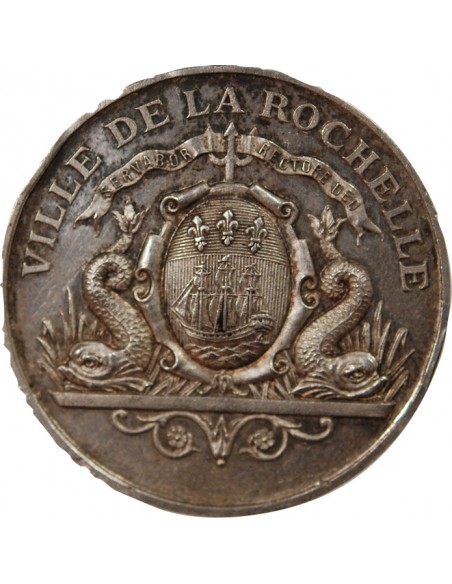 CAISSE D'EPARGNE DE LA ROCHELLE - JETON ARGENT