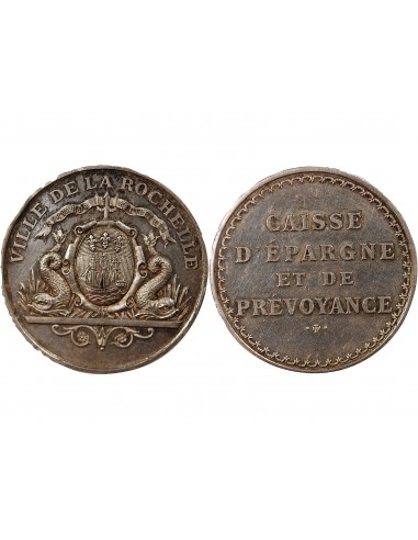 CAISSE D'EPARGNE DE LA ROCHELLE - JETON ARGENT