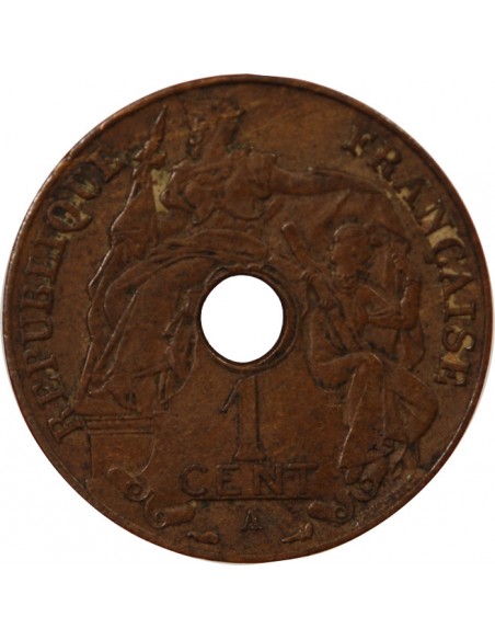 INDOCHINE FRANCAISE - 1 CENTIME 1920 A PARIS