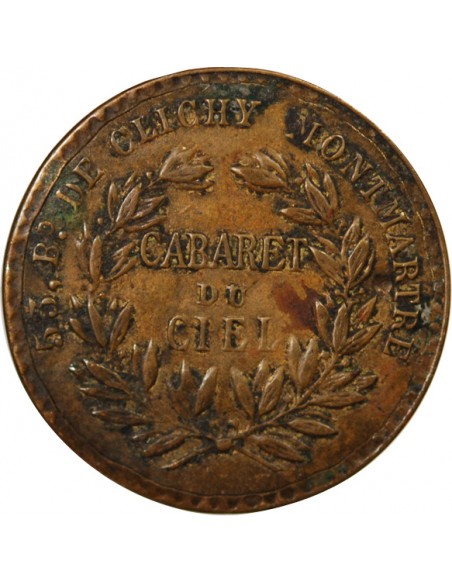 CABARET DU CIEL - JETON DE MAISON CLOSE