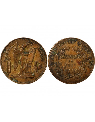 CABARET DU CIEL - JETON DE MAISON CLOSE