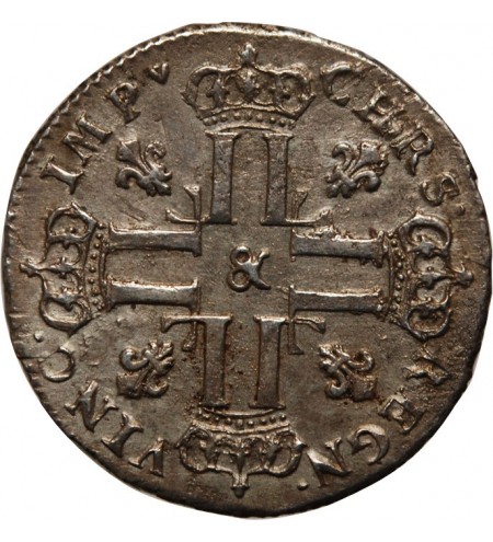 LOUIS XV - PETIT LOUIS D'ARGENT 1720 & AIX