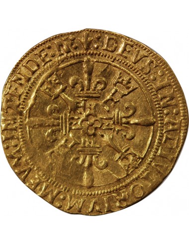 FRANCOIS Ier ﻿﻿- ECU D'OR AU SOLEIL DE BRETAGNE 1515 / 1547 NANTES