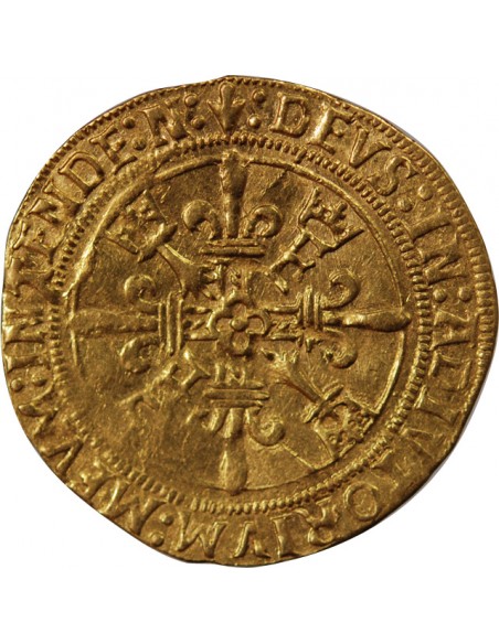 FRANCOIS Ier ﻿﻿- ECU D'OR AU SOLEIL DE BRETAGNE 1515 / 1547 NANTES