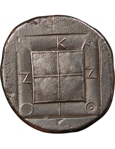 MACEDOINE, ACANTHE - TETRADRACHME ARGENT 470 / 430 AV JC