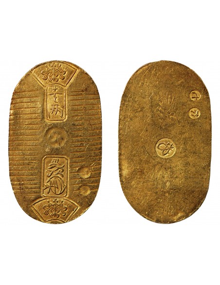 JAPON - MANEN KOBAN OR 1860 / 1867